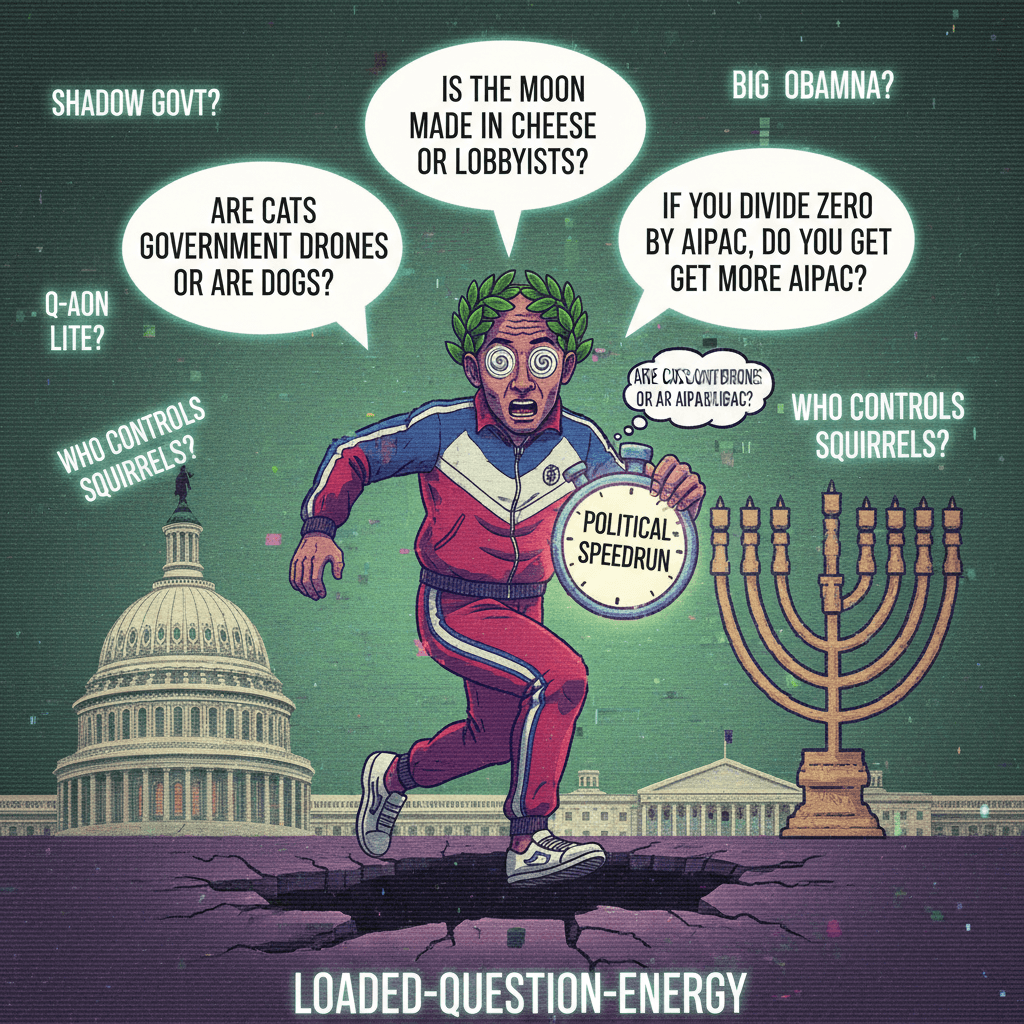 demanding moral clarity while asking 3 different questions at once