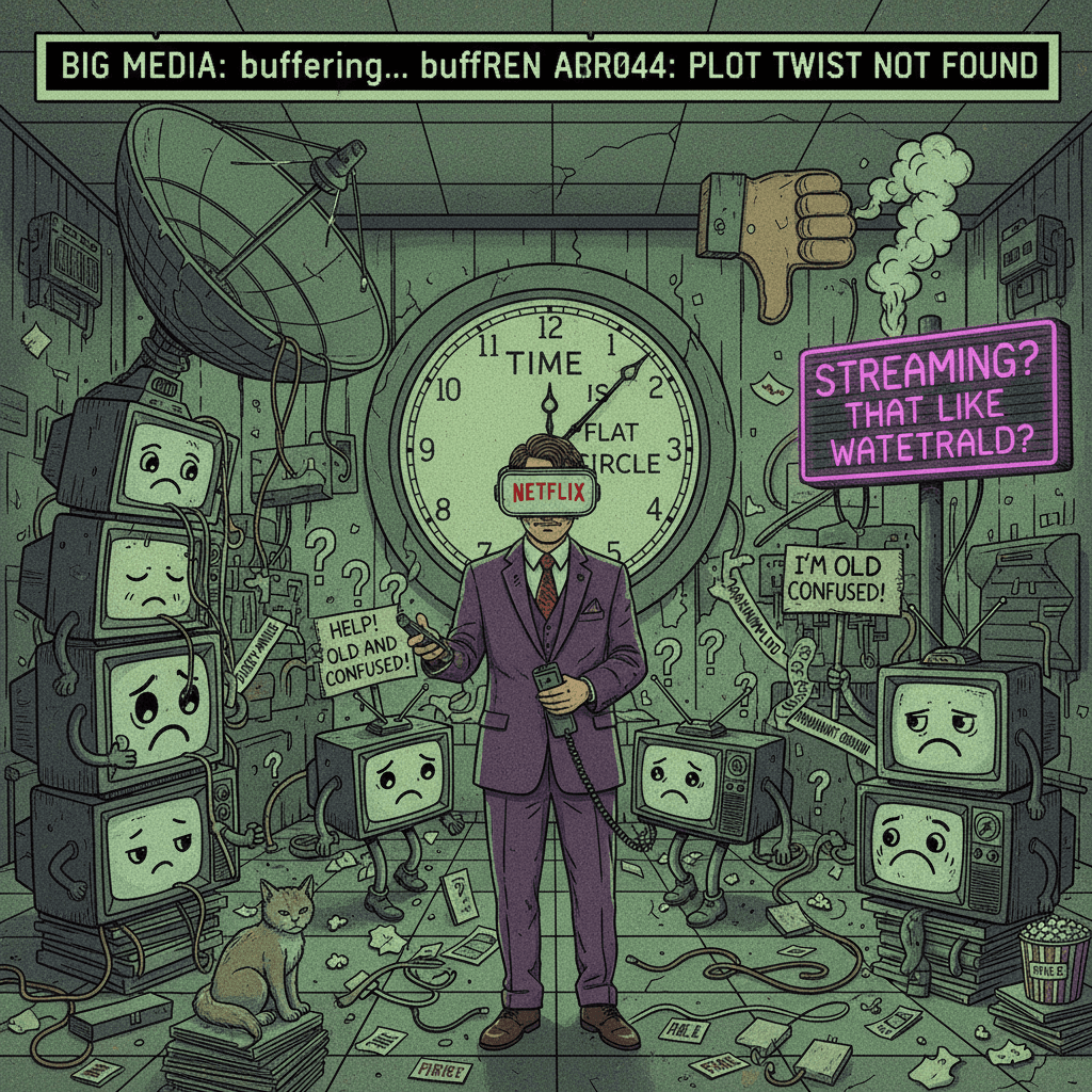 Big Media admits it's completely lost in the streaming age, very on-brand