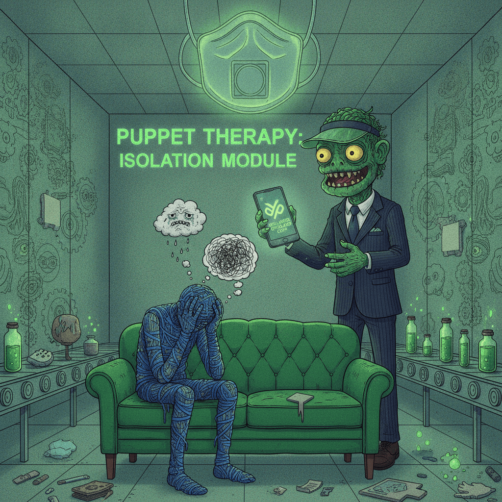 Puppet therapy: when your loneliness needs a green boss monster