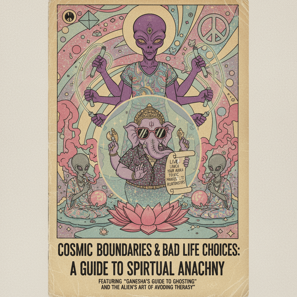 aliens teaching boundaries via ganesha and bad life advice