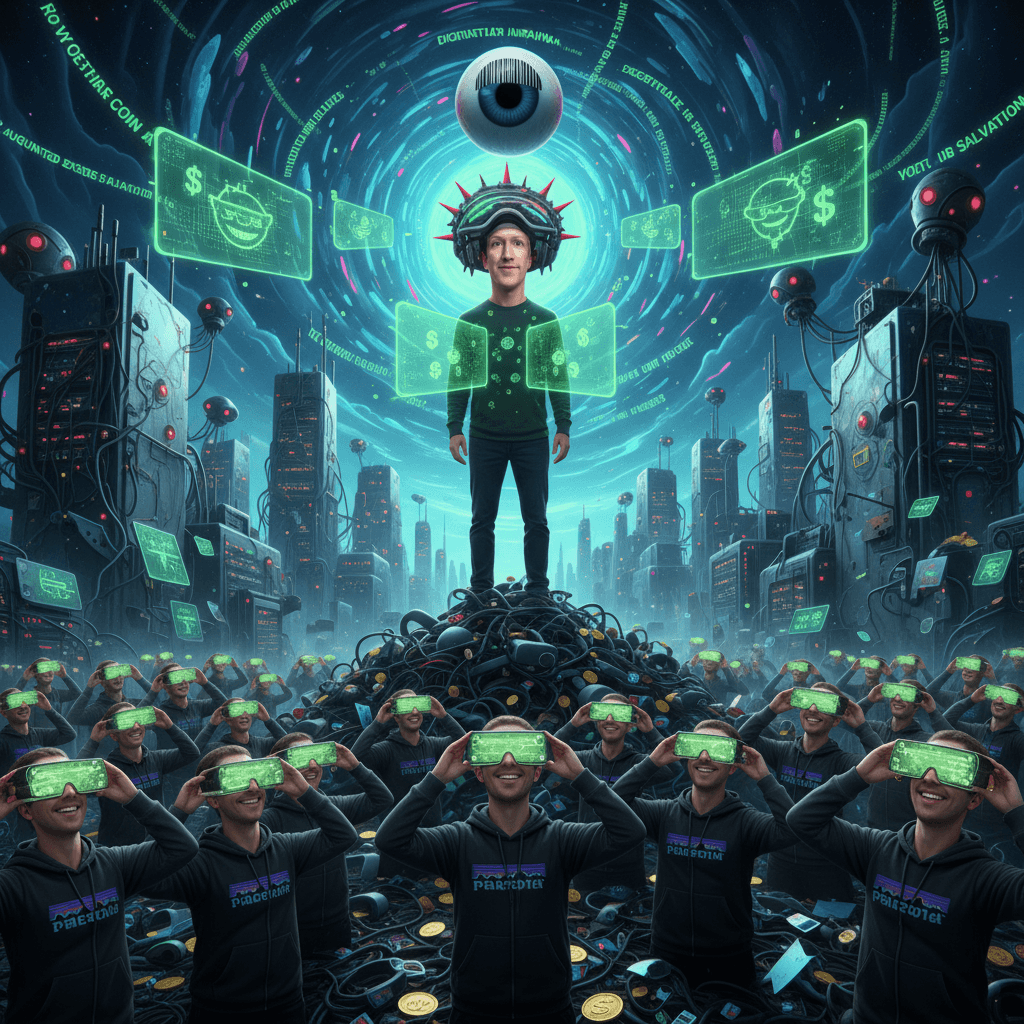 Zuck's dystopian eyewear evangelism hits different