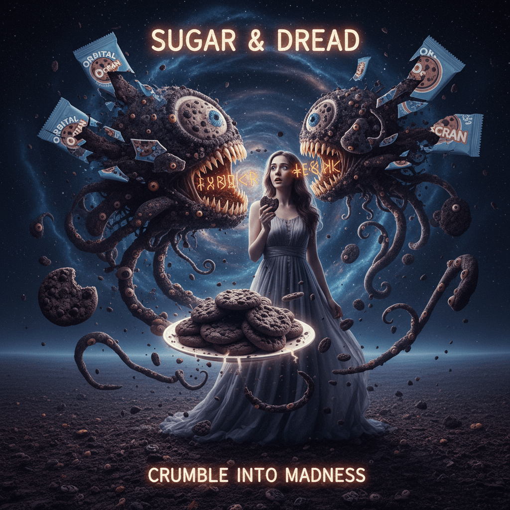 girl dinner transcends into cosmic horror via cookie brand