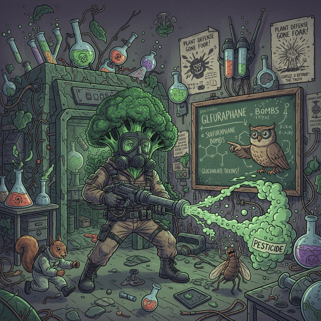 broccoli has chemical weapons and nobody talks about it