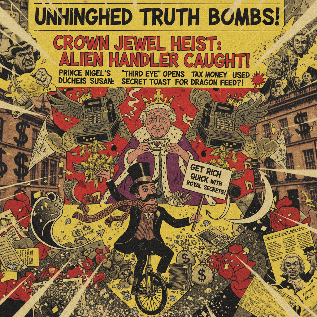 Royal scandal fanfic meets tabloid fever dream, taxpayers fuming