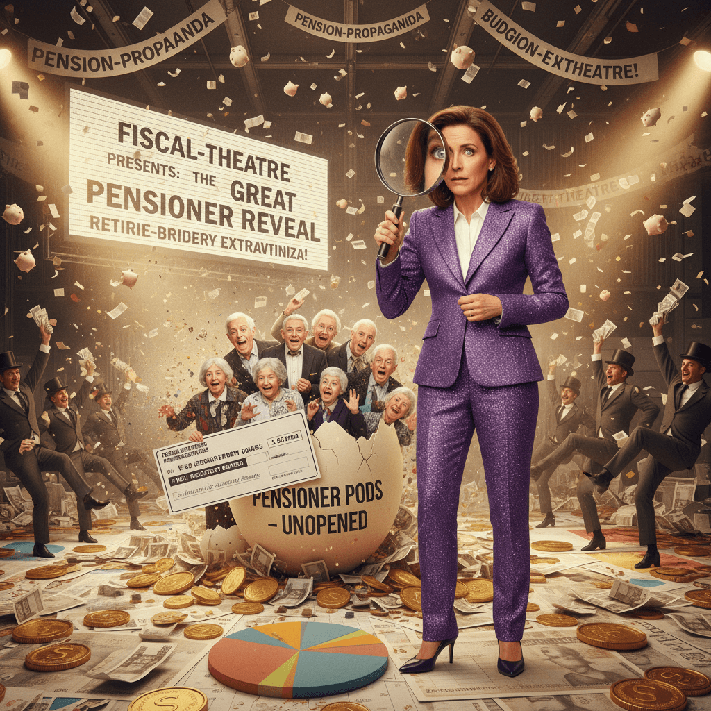 Rachel Reeves discovers pensioners exist, announces earth-shattering £550/yr raise