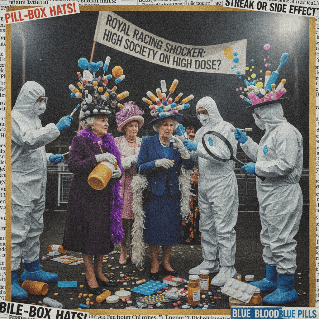 Royal Ascot guests really said 'fascinators AND pharmaceuticals'