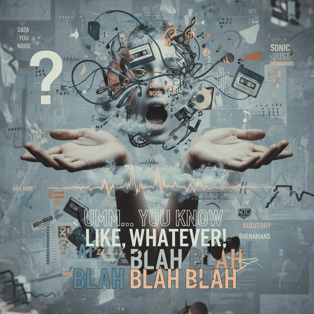 just a statistic: the audio equivalent of shrugging