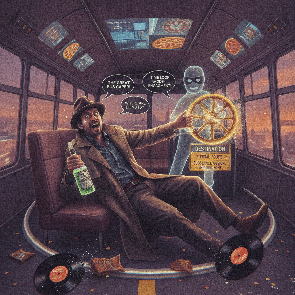 mate stuck in a bus simulation, plot unknown, nothing accomplished