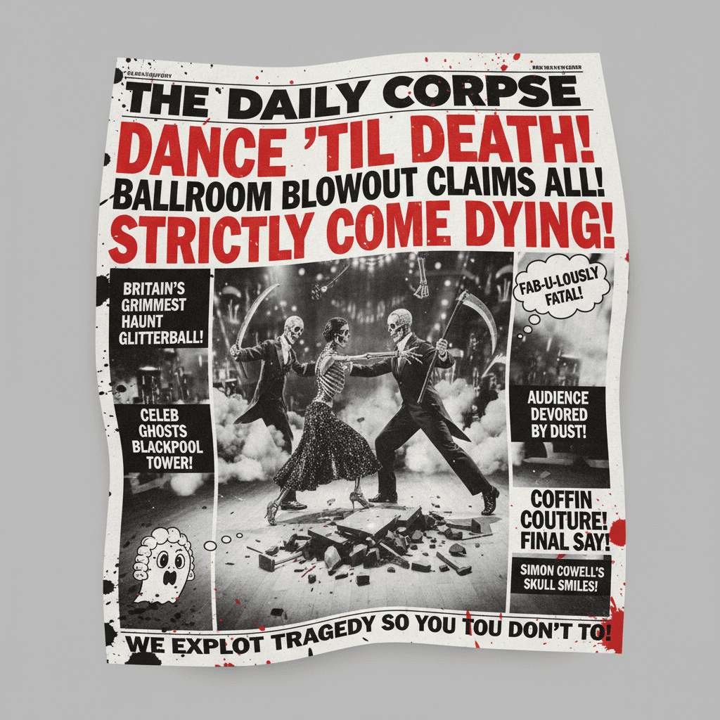 Strictly Come Dying: tabloid hits new depths of taste