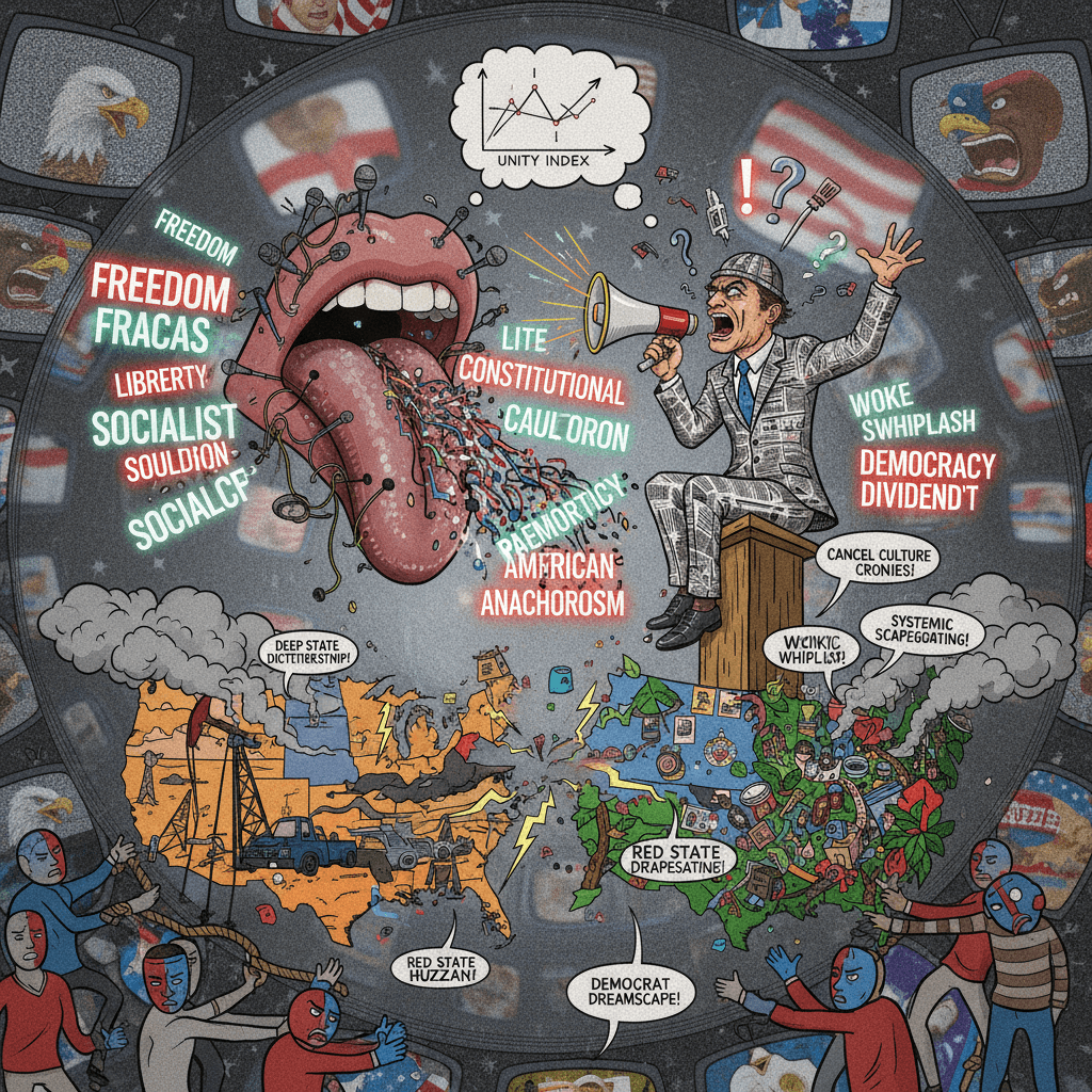 unhinged voicenote tries to unite the country by dividing it harder