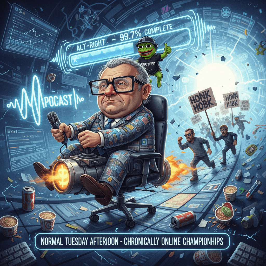 Peterson discourse meets alt-right speedrun, very normal tuesday