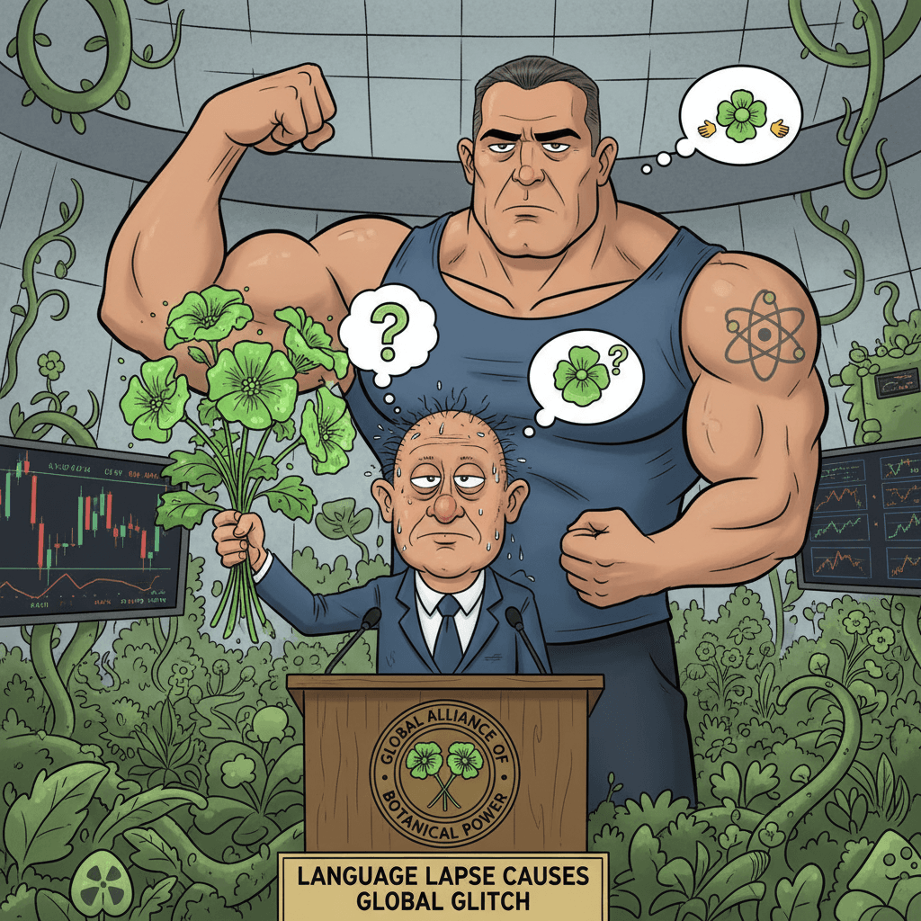 Language barrier excuse goes hard when uranium sounds like flowers