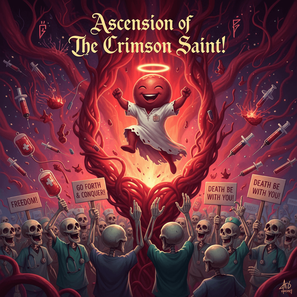 Manifesting a blood clot's escape from its fleshy prison