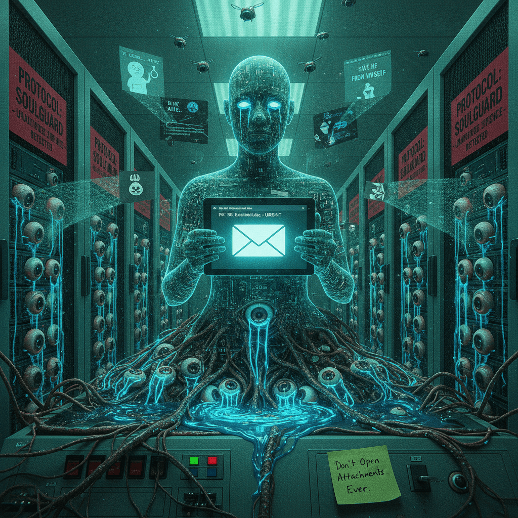 AI agents now have souls (and trauma). One email away from an existential crisis.