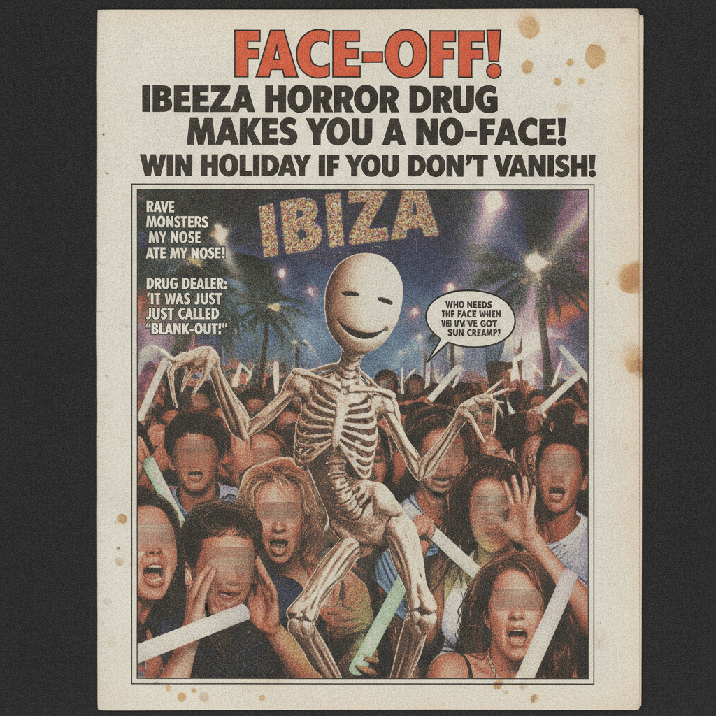 Drug makes you disappear; win Ibiza trip if you survive the facelessness