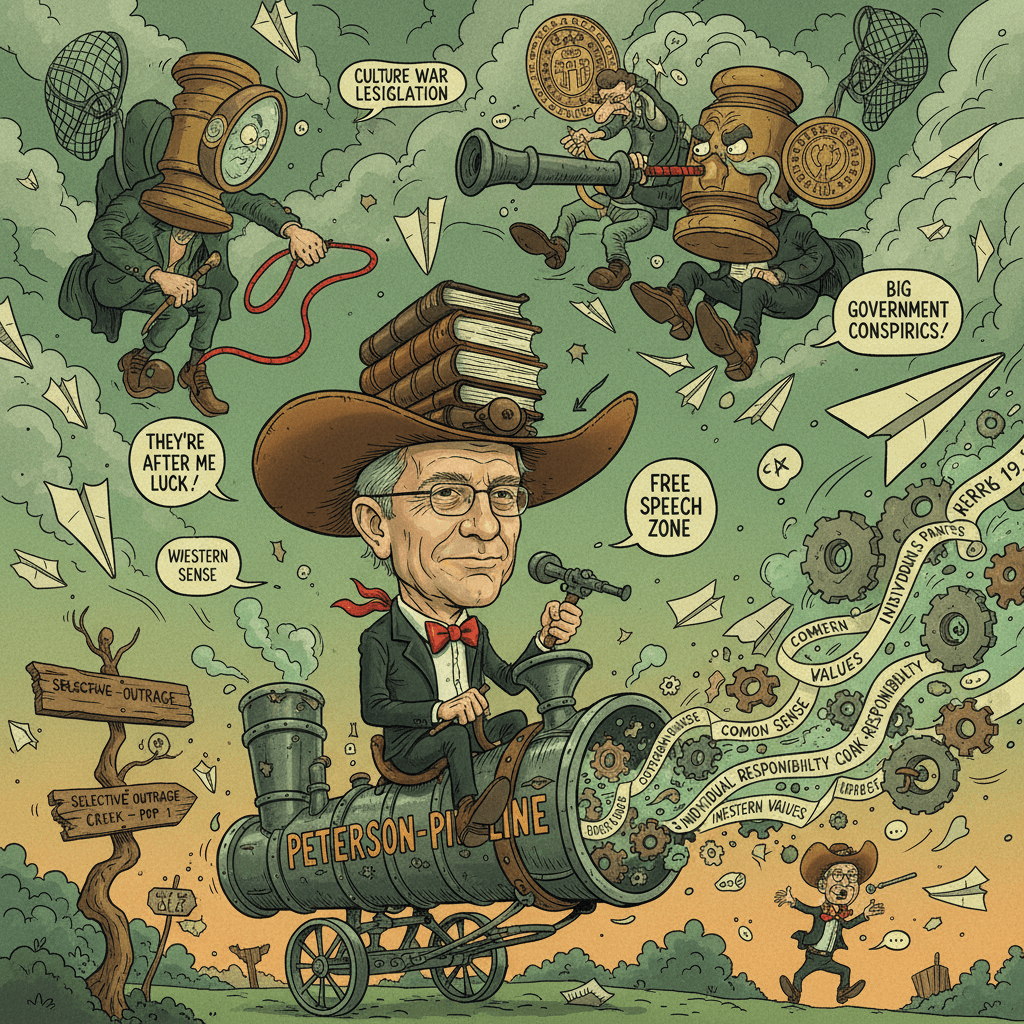 Jordan Peterson law guy thinks regulators are out to get him specifically