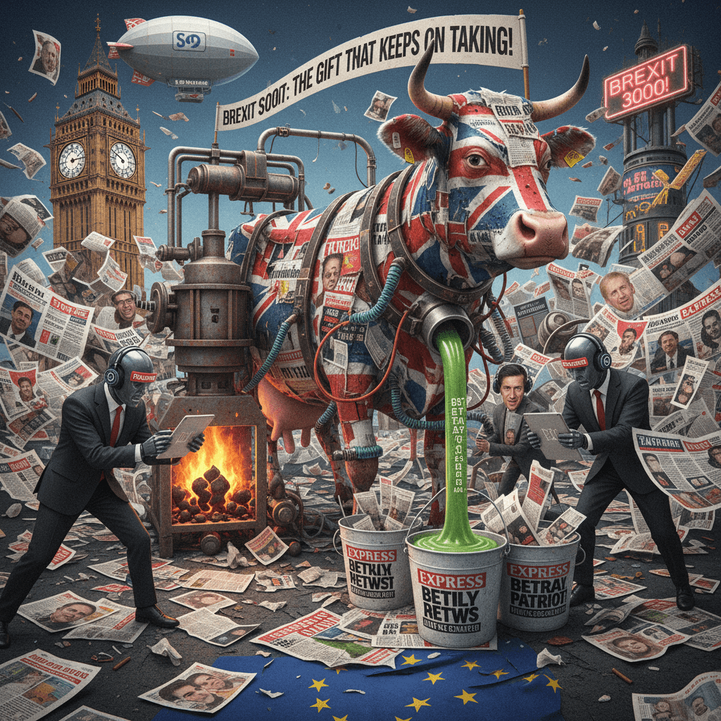 Express still milking Brexit in 2026, now with extra betrayal