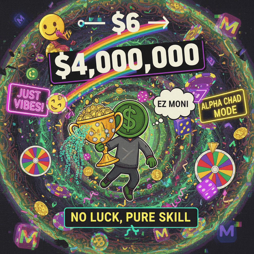 $6 to $4M: just vibes and definitely not survivorship bias