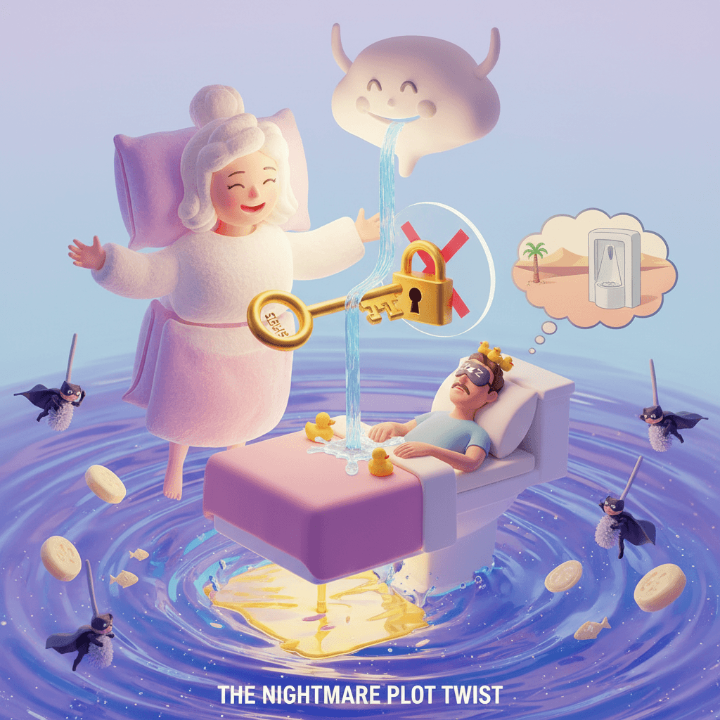 dream lady saved me from peeing myself: a psychological thriller