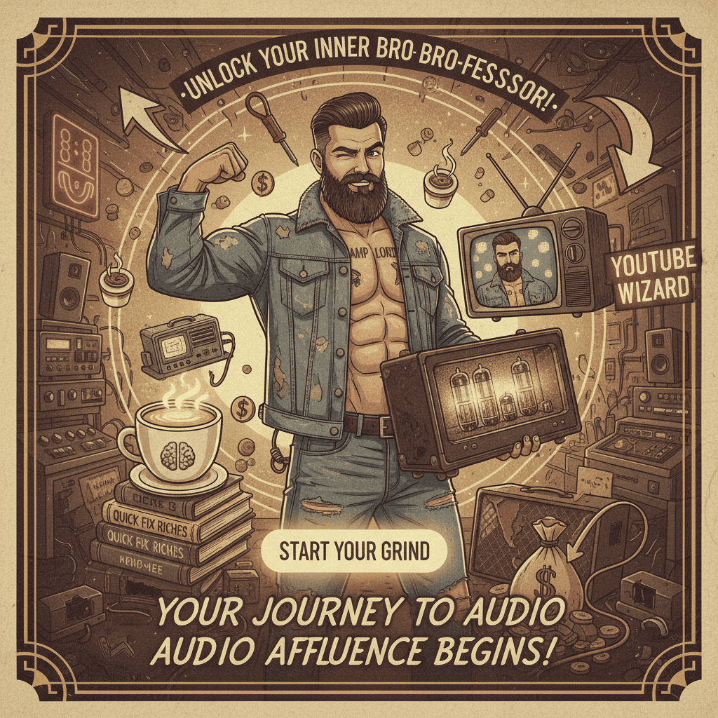 Learn to fix amp for the price of a latte, become YouTube tech guru