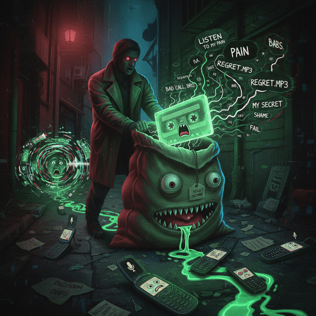 man commits kidnapping via bag, voice memo era bad decisions