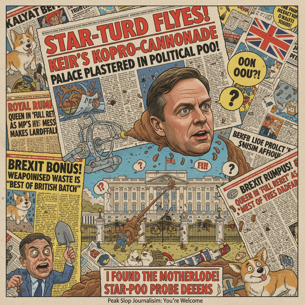 British tabloid reaches new heights of deranged genius with Starmer poo scandal
