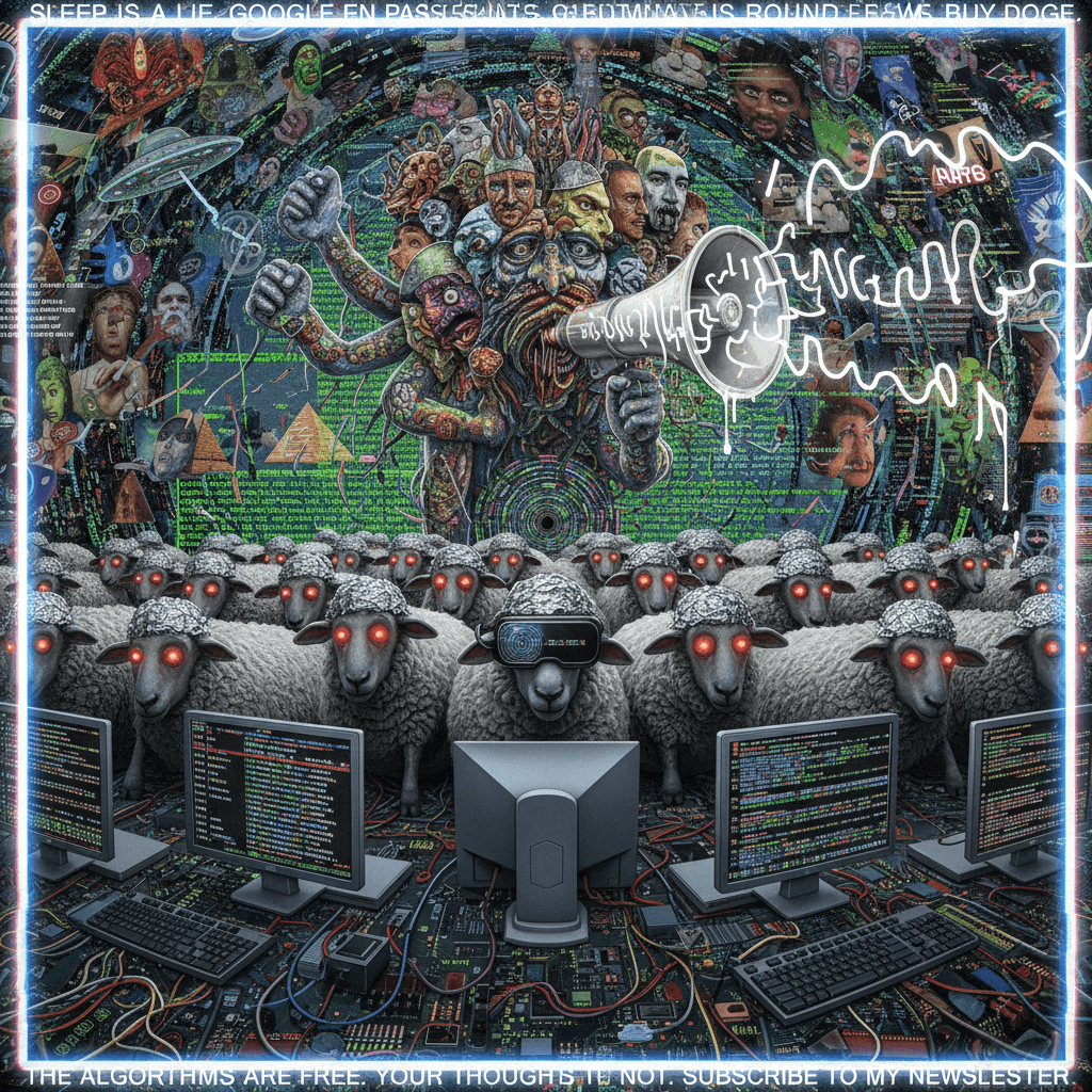 WAKE UP SHEEPLE (but like, actually incoherent this time)