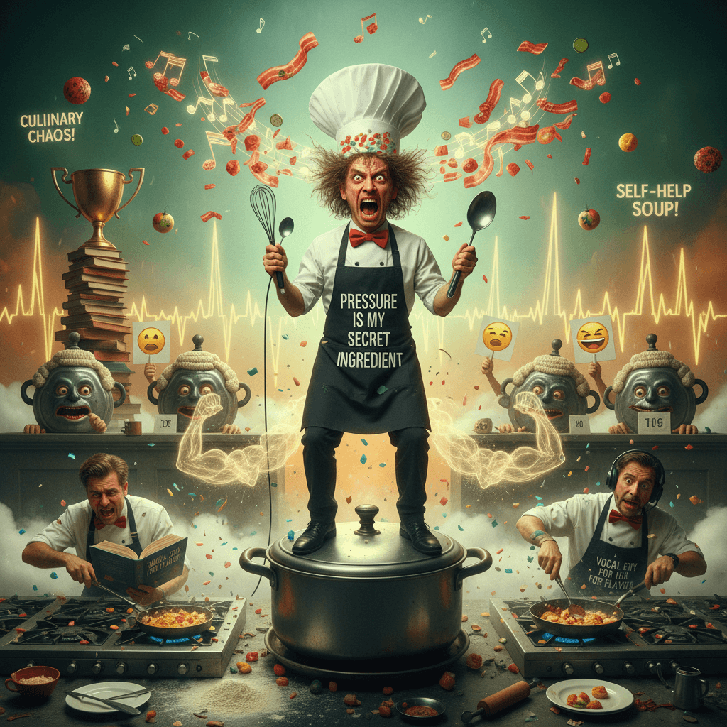 singing under pressure is apparently a culinary technique now