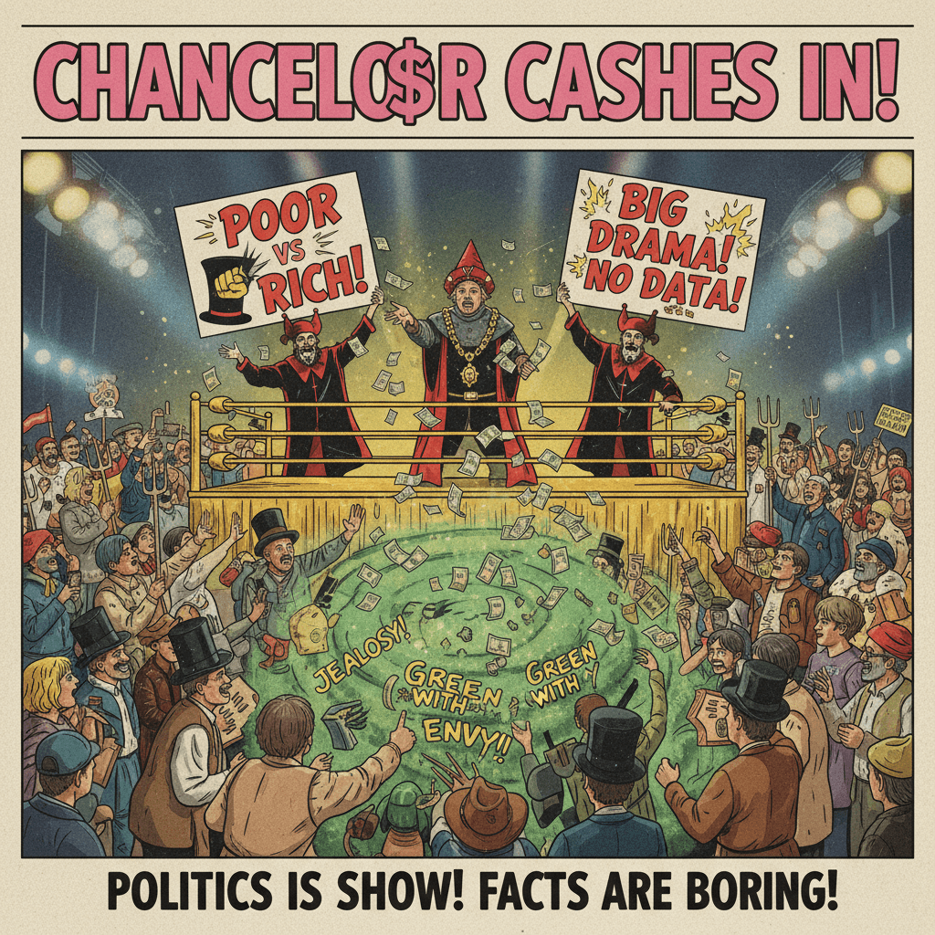 Chancellor discovers class resentment sells better than policy details