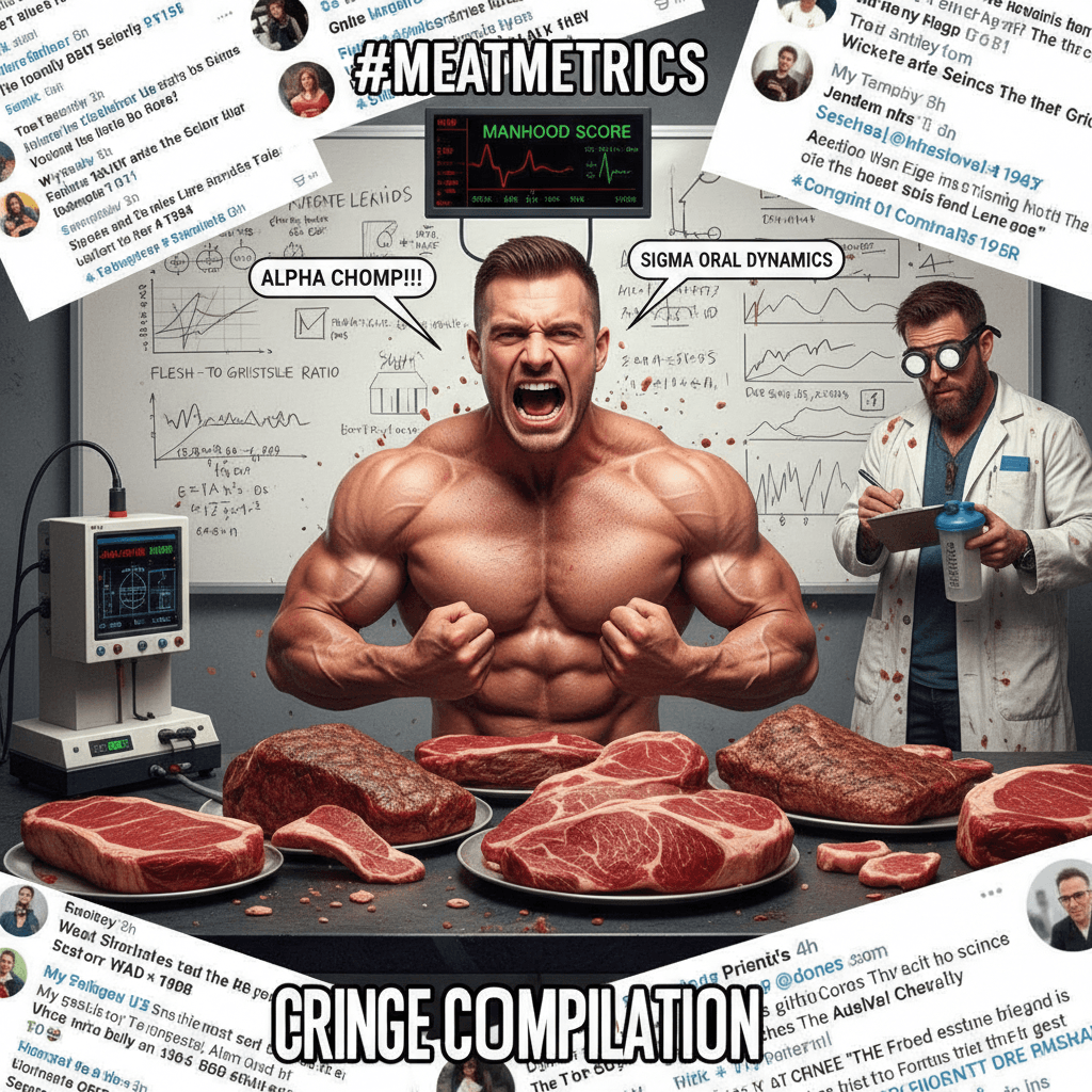 sigma grindset: judge manhood by chewing speed