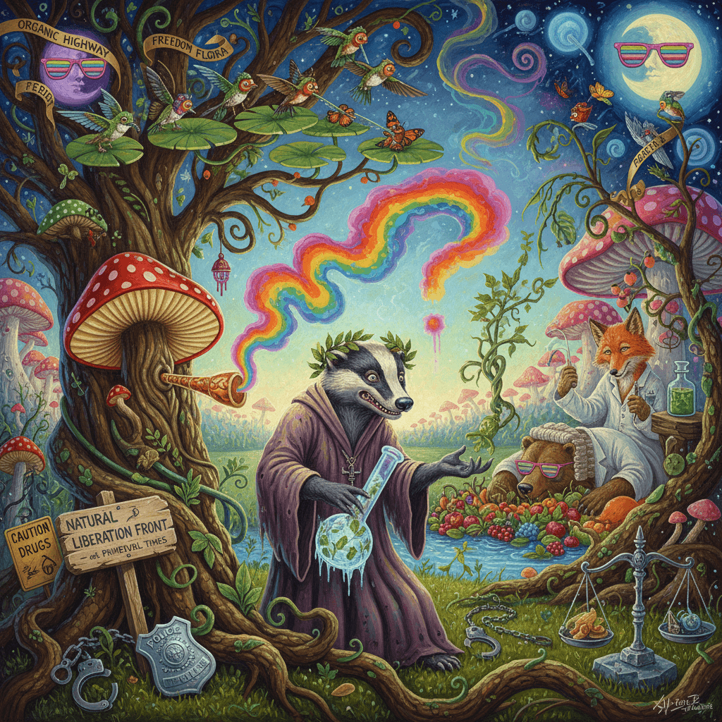 nature does drugs so why is it felony, bro — a journey