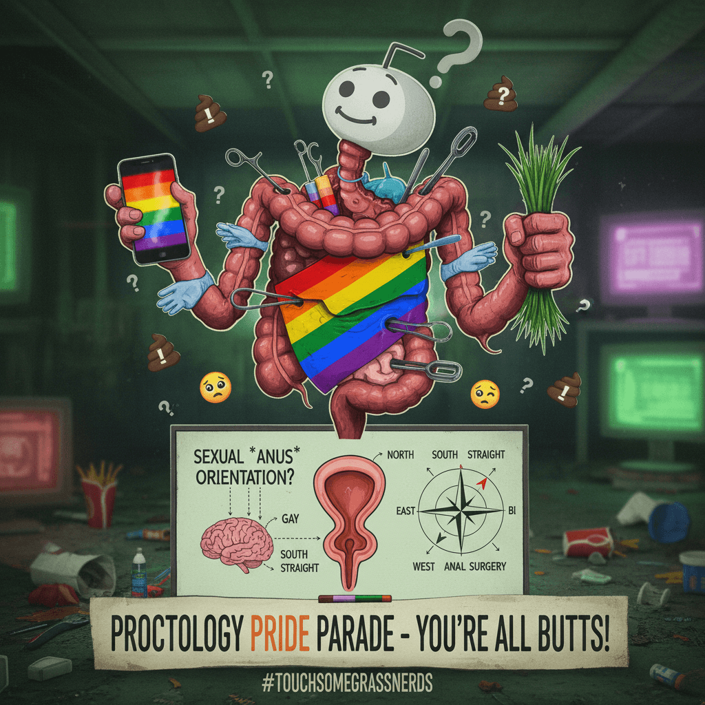 Peak internet degeneracy: confusing sexual orientation with proctology