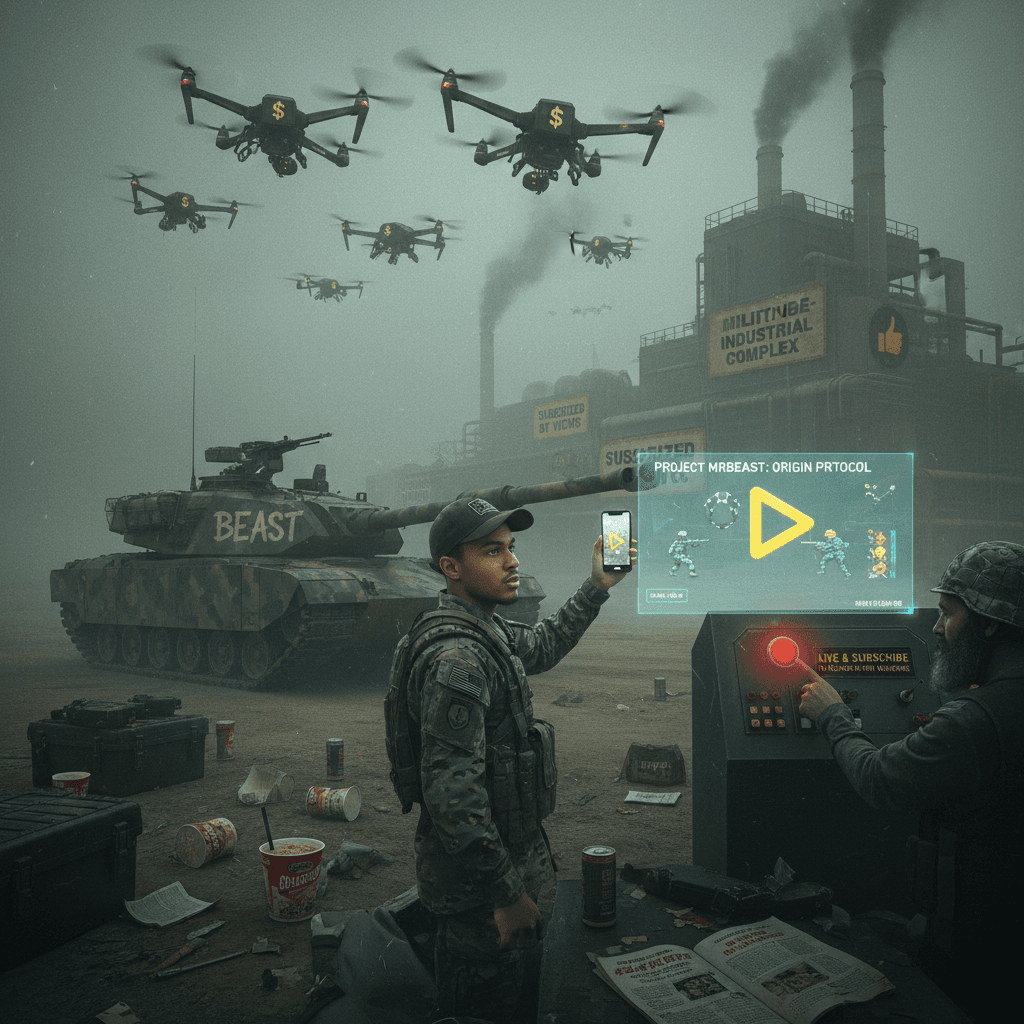 MrBeast's entire origin story is apparently a military thriller fanfic