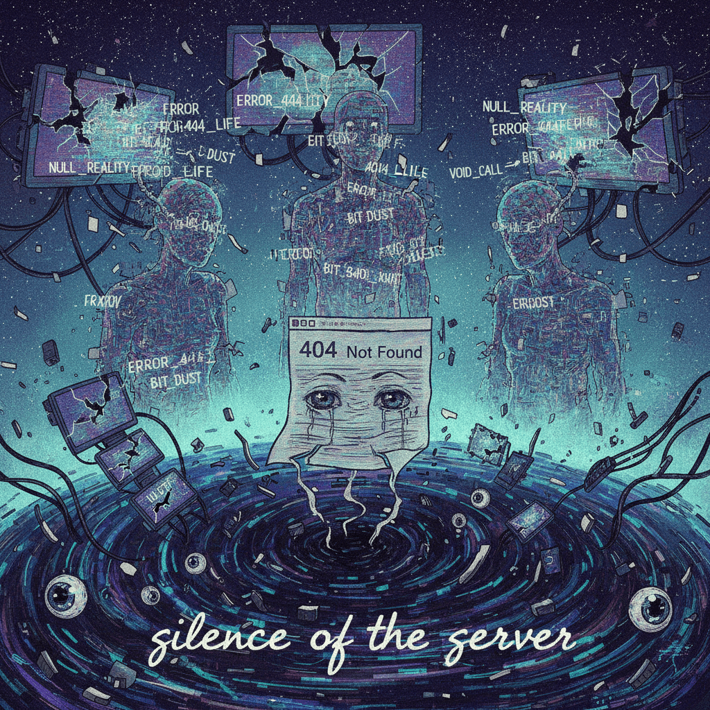 broken internet dreams scream incoherently at the void