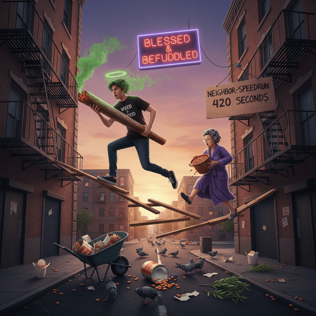 chose the joint over beans and called it character development