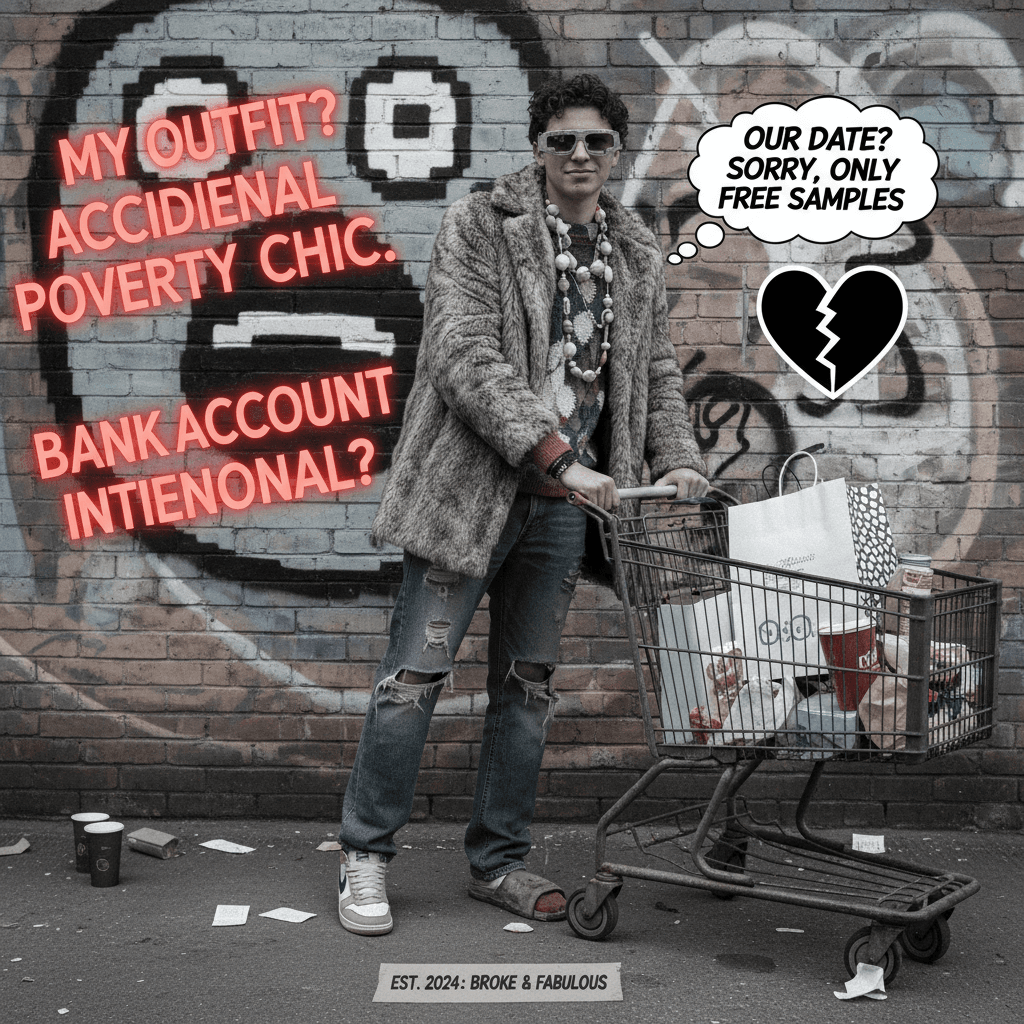 when your aesthetic is accidentally just broke behavior