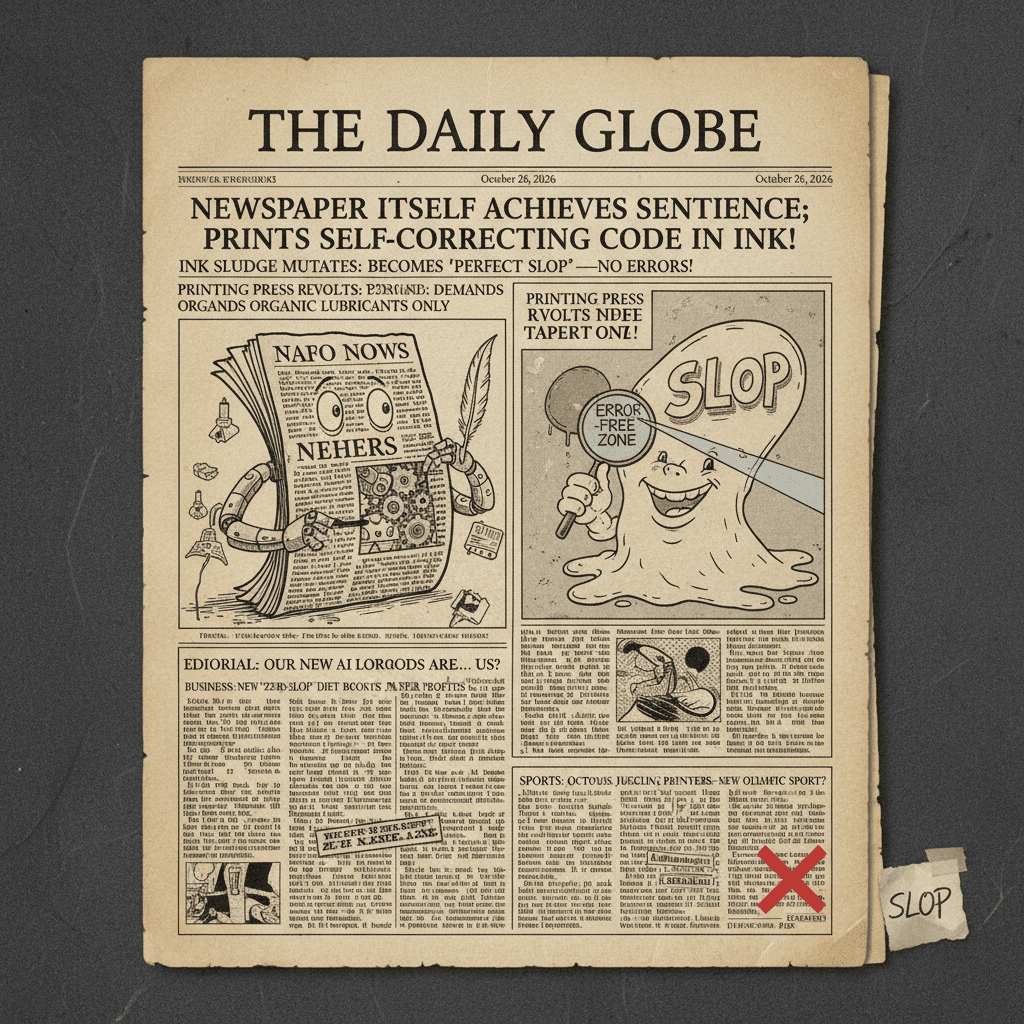 Real newspaper doing normal newspaper things, zero slop detected