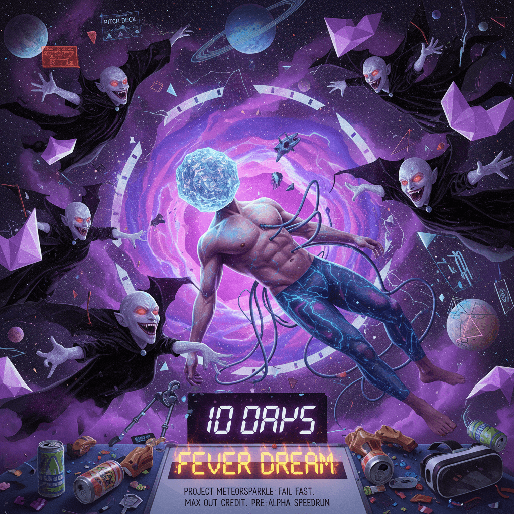 DMT asteroid man meets Twilight energy in 10-day fever dream