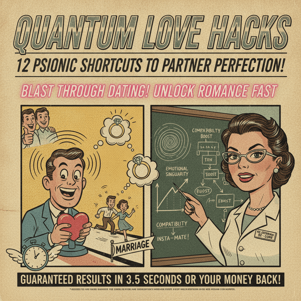 Retro aesthetic slapped on generic relationship listicle nobody asked for