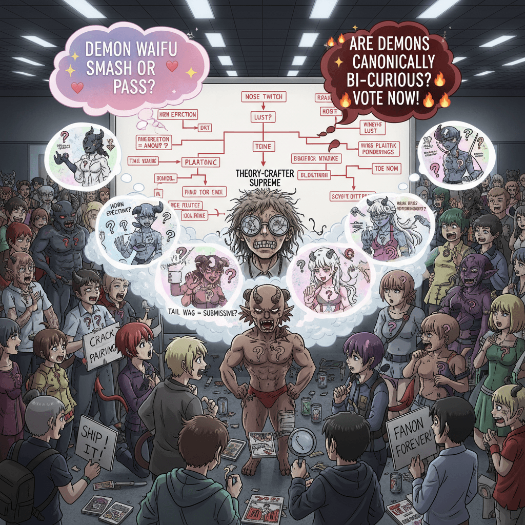 reading body language on fictional demons, a thrilling investigation