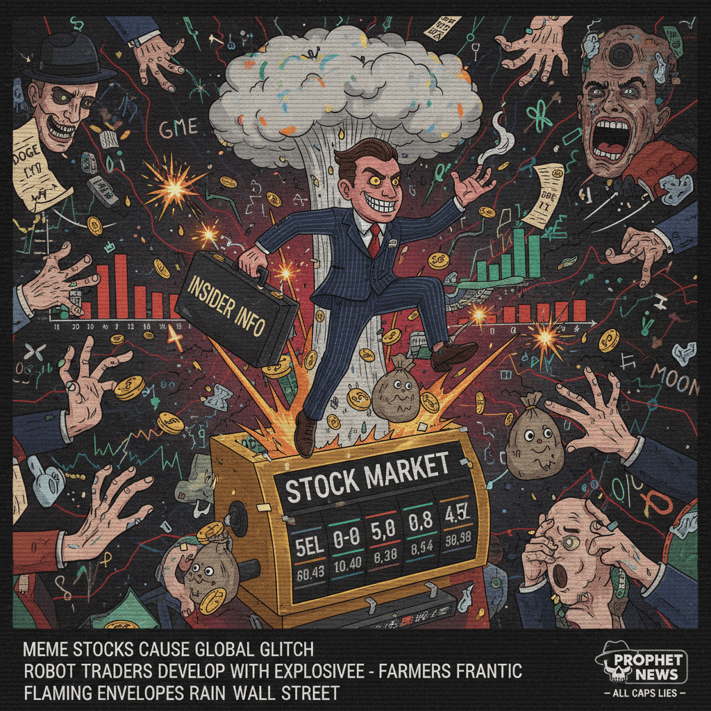 when your insider trading beats are literally explosive