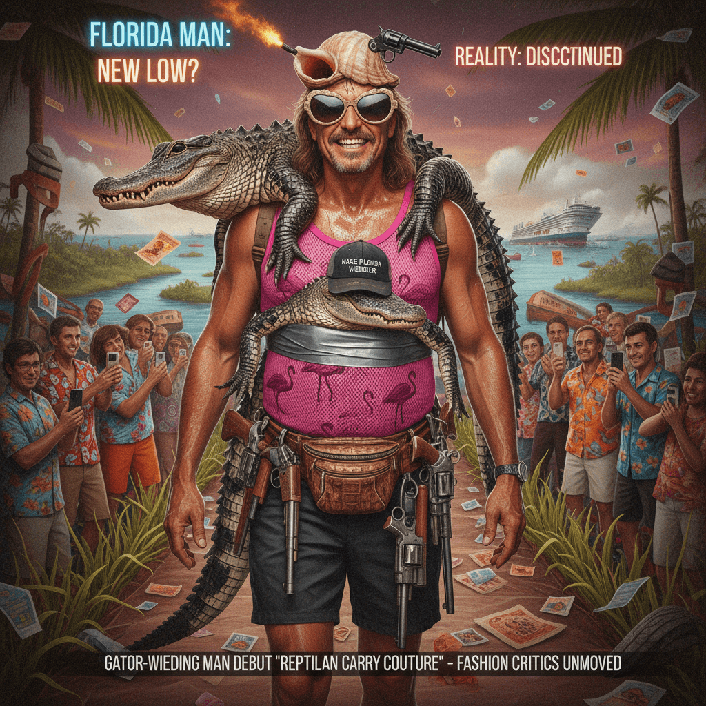 Florida man redefines 'concealed carry' in the worst way possible