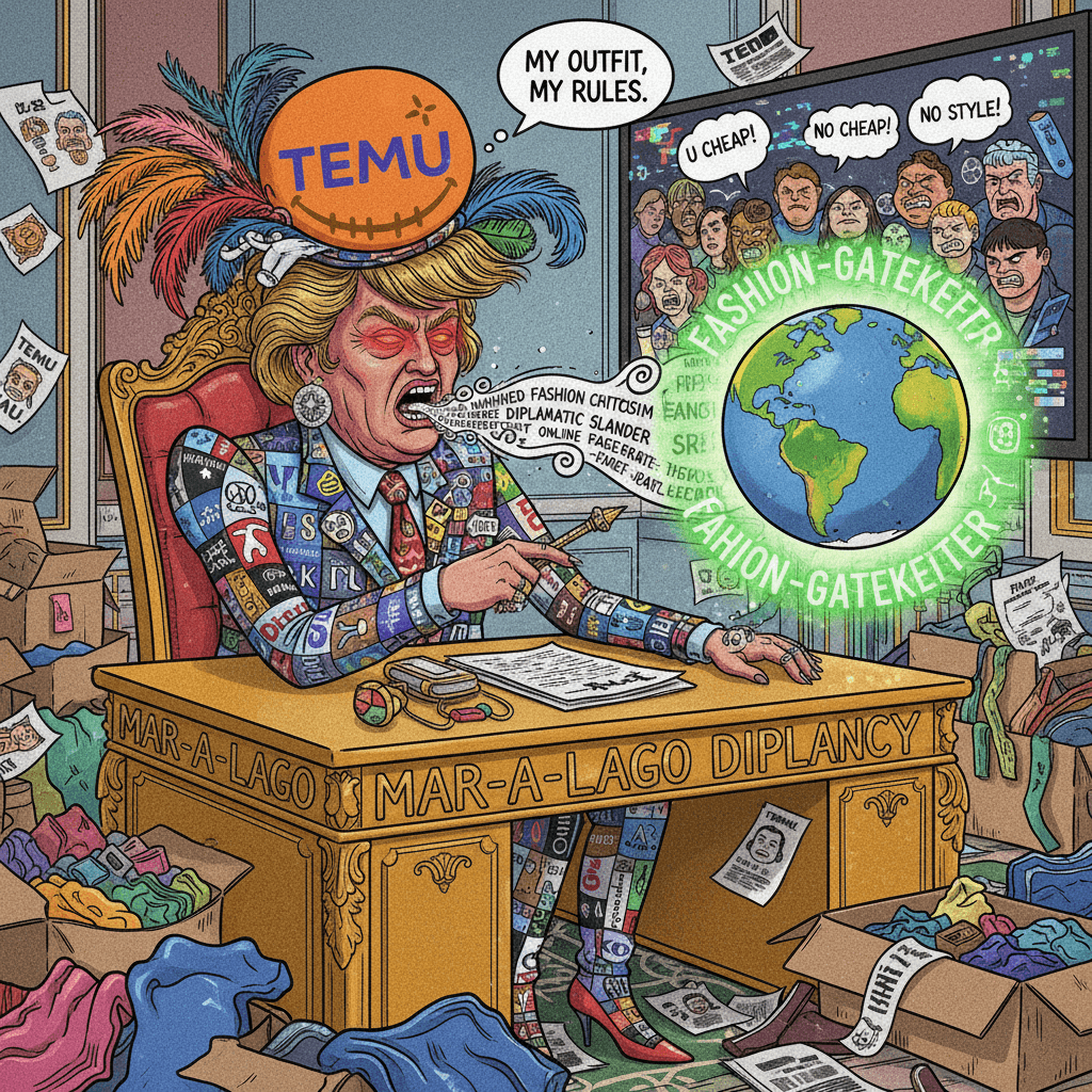 Temu ho diplomat discourse hits different when you're mad online