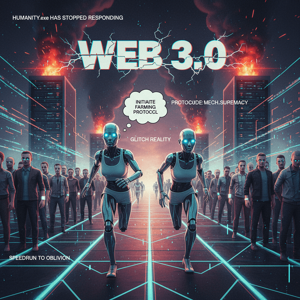 The web 3.0 speedrun where humans are the real NPCs