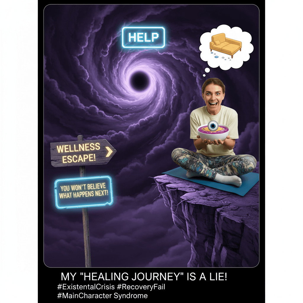 Recovery is real but existentially terrifying, apparently