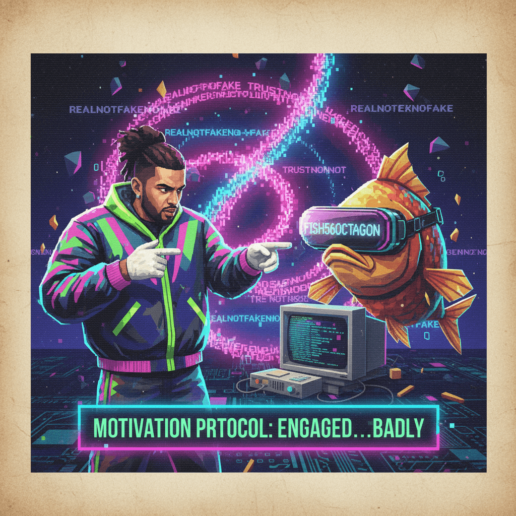 James Hype's secret 80s mentorship of Fish56Octagon (definitely real)