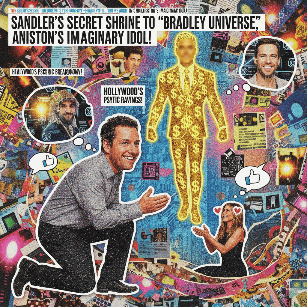 Adam Sandler simps for Jennifer Aniston's fictional boyfriend