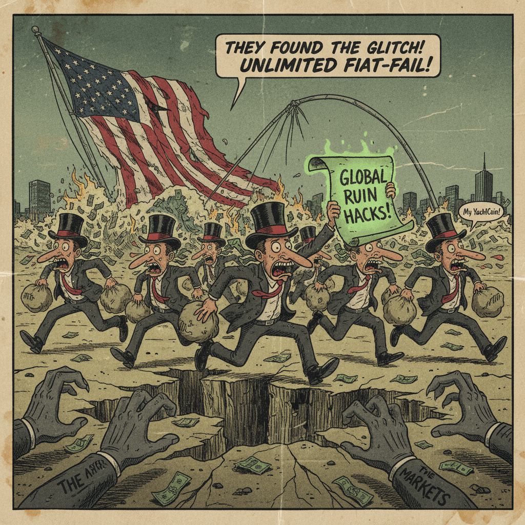 Elites discovered one weird trick: orchestrating global collapse