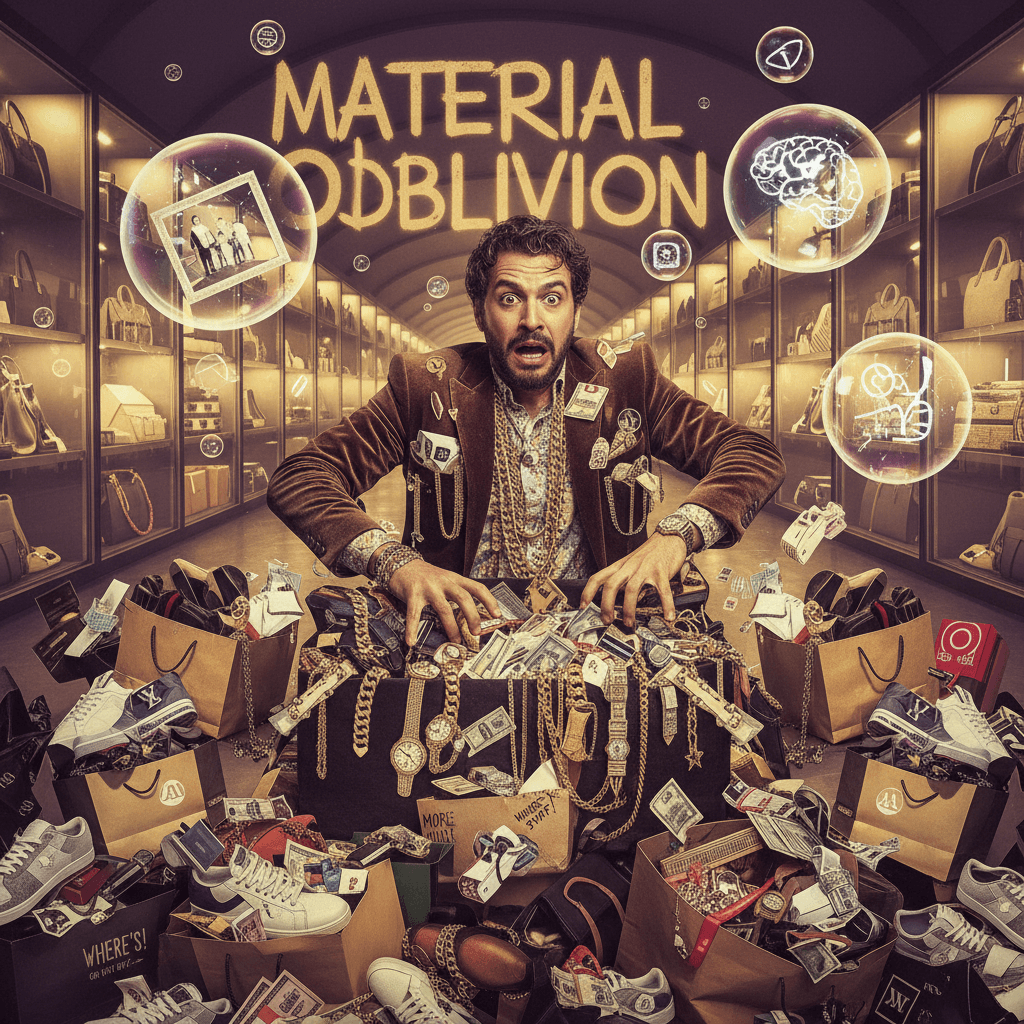 man just needs to find his stuff (priorities not included)