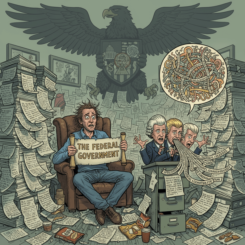 guy discovers federal government exists, has minor existential crisis about it